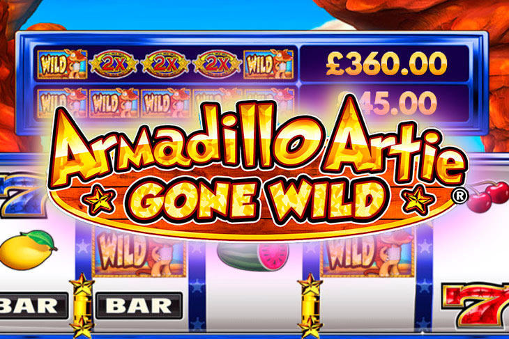 Armadillo Artie Gone Wild - DWG slot at Casino Infinity Casino